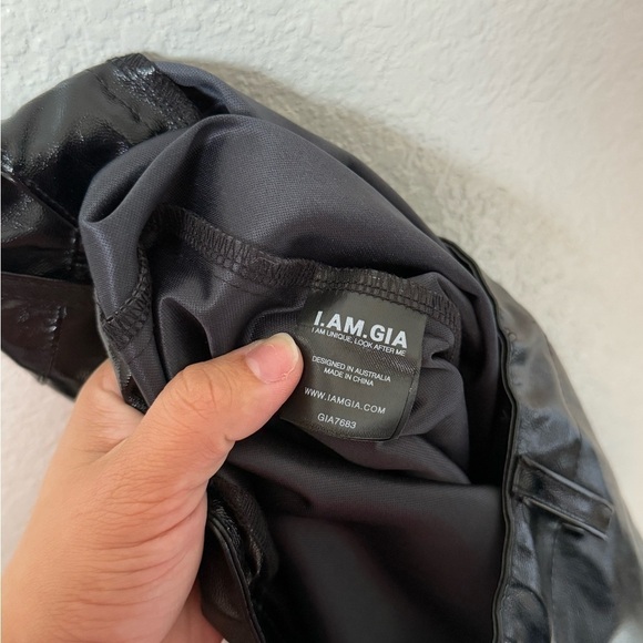 I.AM.GIA Nikole Faux Leather Pant Size Medium - Picture 11 of 11